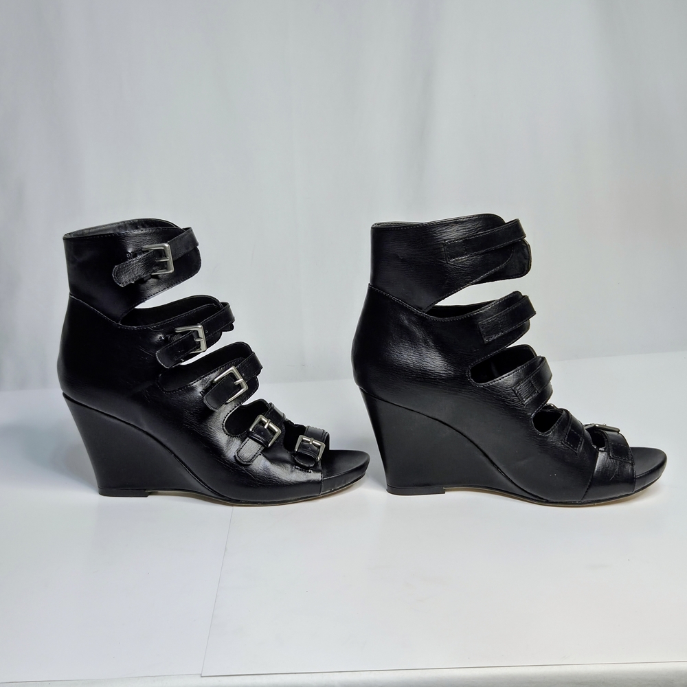 Madden Girl Gipsey Black Vegan Wedge 2010 - Picture 5 of 7